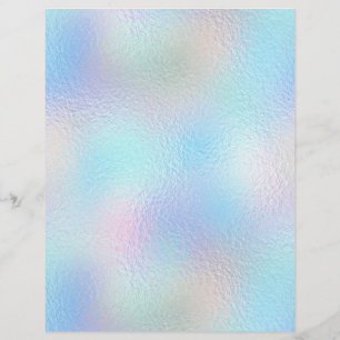 Iridescent Faux Foil Scrapbook Paper No. 41