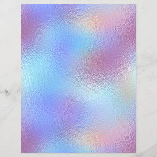 Iridescent Faux Foil Scrapbook Paper No. 56