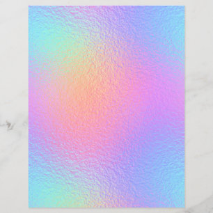 Iridescent Faux Foil Scrapbook Paper No. 9