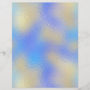 Iridescent Faux Foil Scrapbook Paper No. 94