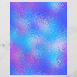 Iridescent Faux Foil Scrapbook Paper No. 96