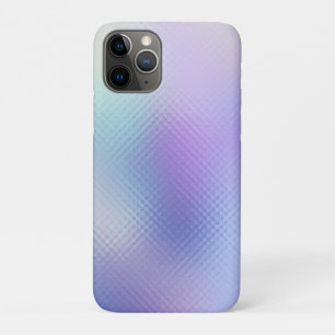 Iridescent faux glass background iPhone 11 pro case