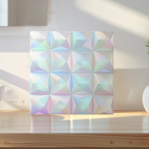 Iridescent Geometric 3D Square ID1178 Ceramic Tile