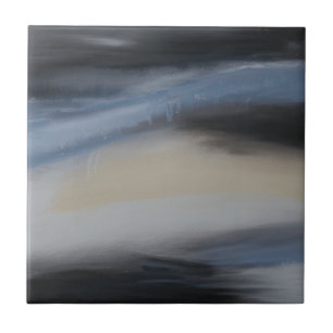 Iridescent Grey Colours Marble Stones Ceramic Tile