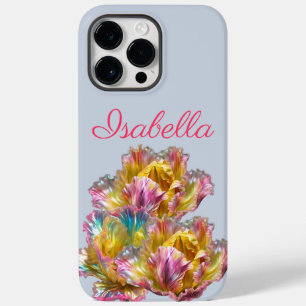 Iridescent holographic Ruffled Tulip Case-Mate iPhone 14 Pro Max Case