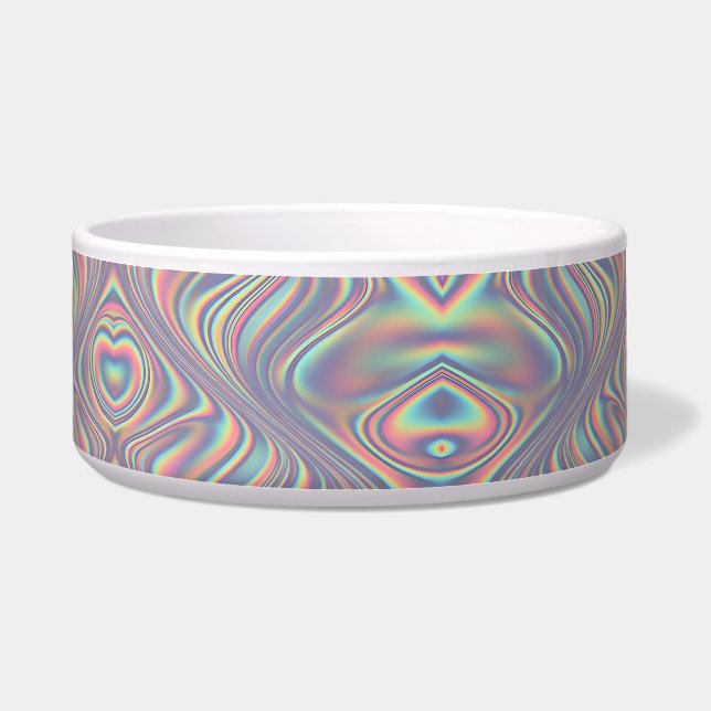 Iridescent Holographic Swirl Texture (Front)