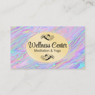 Iridescent Liquid  Business Card