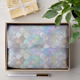 Iridescent Mermaid Scales ID1144 Tissue Paper