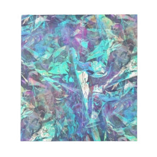 iridescent notepad
