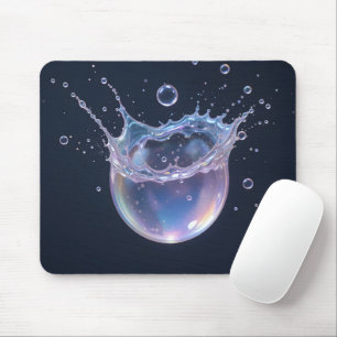 Iridescent Perfume Collision Mouse Pad