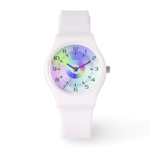 Iridescent Rainbow Gradient Watch