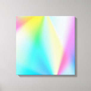 Iridescent, rainbow-like, dreamy - for romantics canvas print