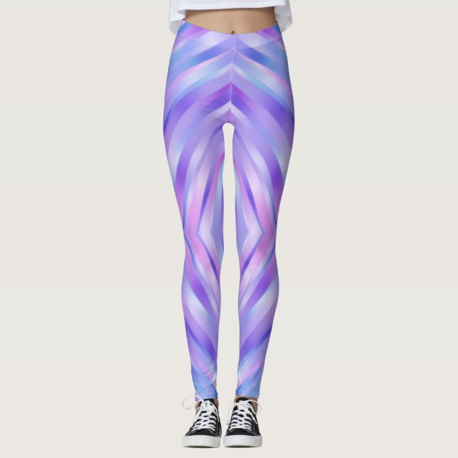 Iridescent Ribbons Leggings (Front)