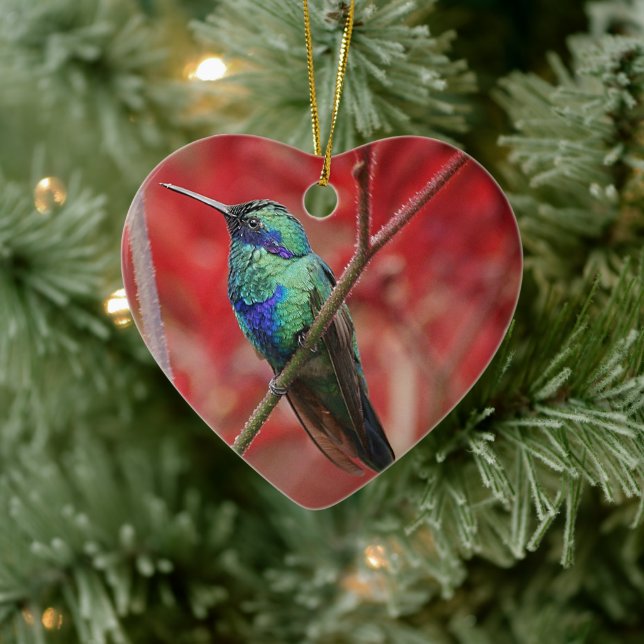 Iridescent Shine Ceramic Tree Decoration (Tree)