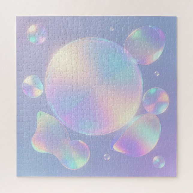 Iridescent Soap Bubble Dream Jigsaw Puzzle (Vertical)