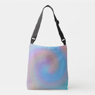 Iridescent Spiral Crossbody Bag