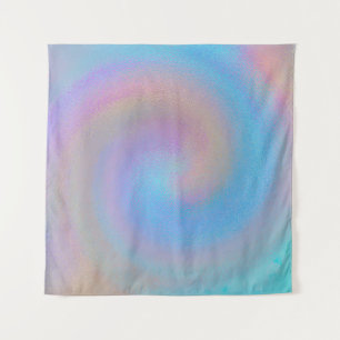 Iridescent Spiral Tapestry