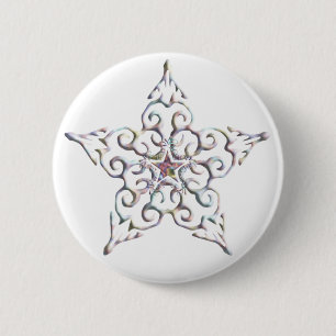 Iridescent Star Button