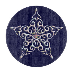Iridescent Star Cutting Board
