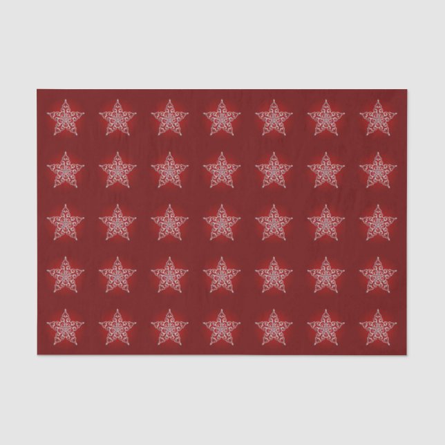 Iridescent Star Tissue Paper (Front)