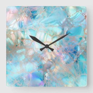Iridescent Wall Clock