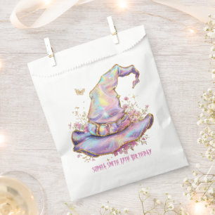 Iridescent Witch Hat Birthday Favour Bag