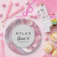 Iridesecent Pink and Purple Sequin