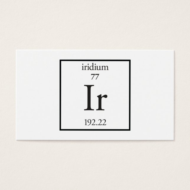 Iridium (Front)