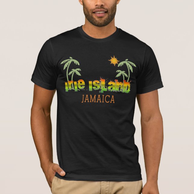 Irie Island Jamaica T-Shirt (Front)