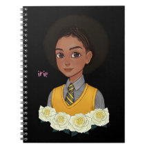 Irie Jamaican black schoolgirl with natural hair