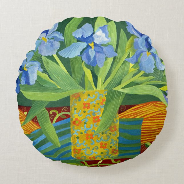 Iris 2014 round cushion (Front)