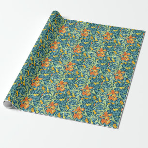Iris, a William Morris pattern, Wrapping Paper