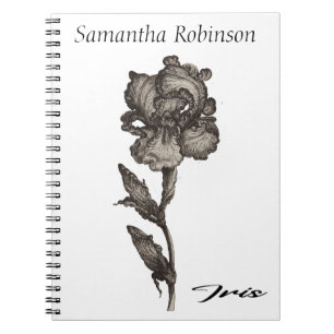 Iris, anonymous, c. 1630 - 1690 notebook