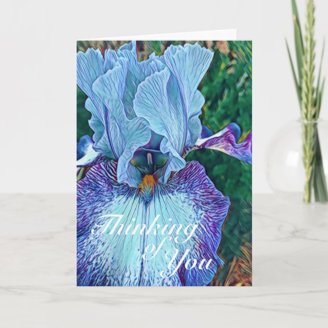 Iris Art "Thinking of You" Card (Front)