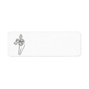 Iris Avery Label Return Address Label