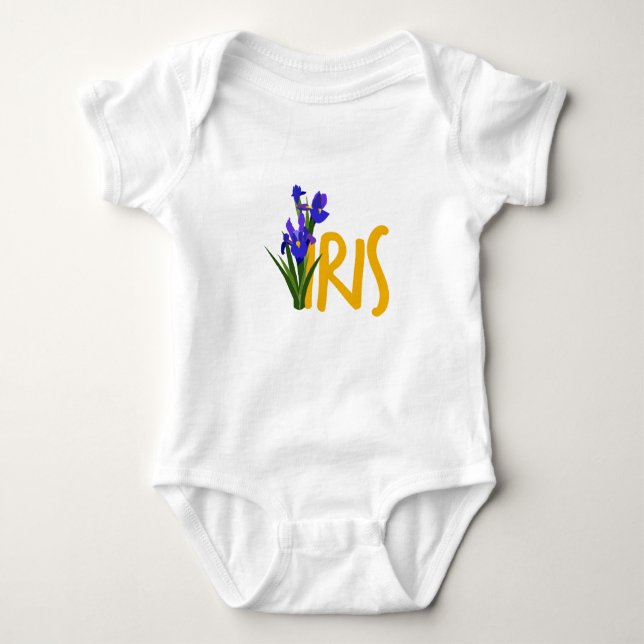 Iris Baby Bodysuit (Front)