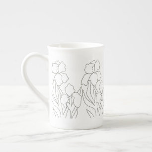 Iris Bone China Mug