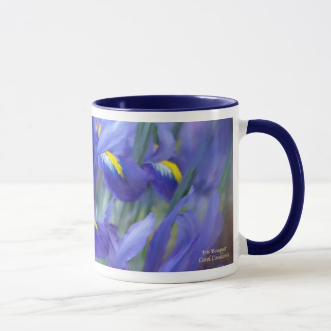 Iris Bouquet Mug (Right)