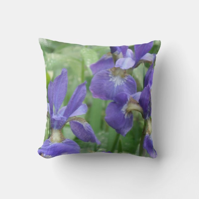 Iris Bulbs Pillow (Front)