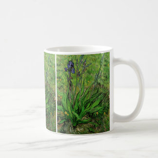 Iris by Vincent van Gogh, Vintage Garden Flowers Coffee Mug
