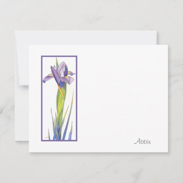 Iris Card (Front)
