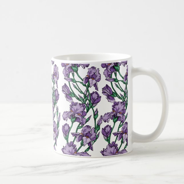 Iris Coffee Mug (Right)