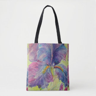 Iris Cracked Up Tote Bag