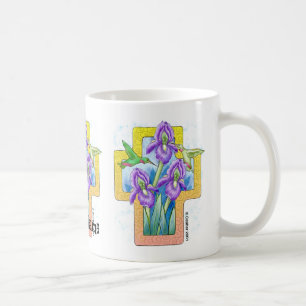 Iris Cross Coffee Mug