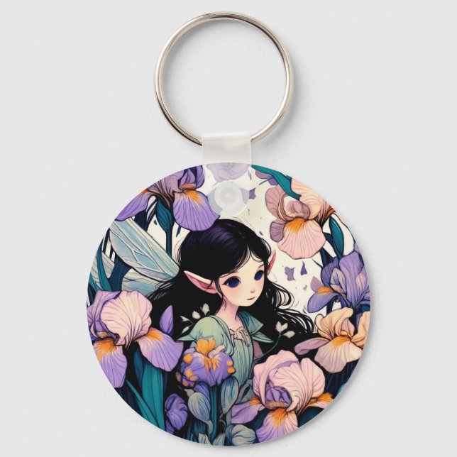 Iris Fairy                                         Key Ring (Front)