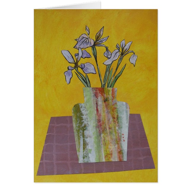 Iris floral arrangement (Front)