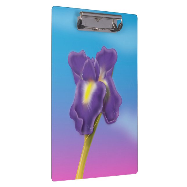 Iris Flower Clipboard (Right)