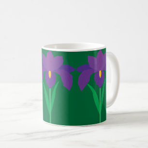 Iris Flower Coffee Mug