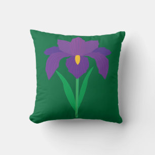 Iris Flower Cushion