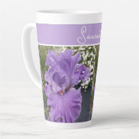 Iris Flower Flowers Purple Lavender Lilac Floral